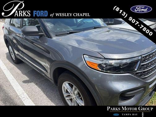 Carbonized Gray Metallic 2022 Ford Explorer XLT
