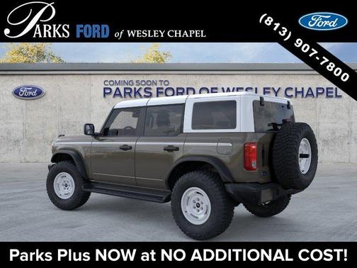 Gray 2026 Ford Bronco Heritage Edition