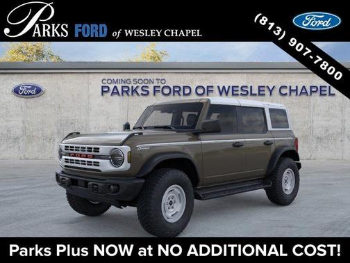 Gray 2026 Ford Bronco Heritage Edition