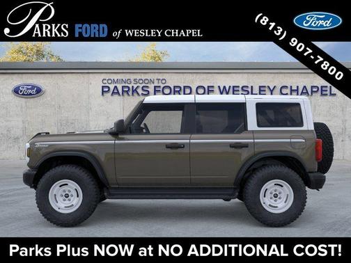 Gray 2026 Ford Bronco Heritage Edition