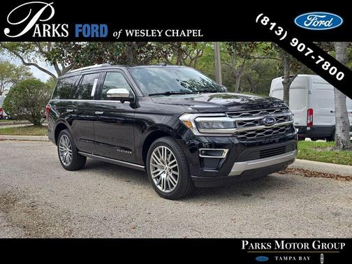 Agate Black Metallic 2024 Ford Expedition Platinum
