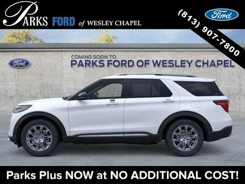 Star White 2026 Ford Explorer Platinum