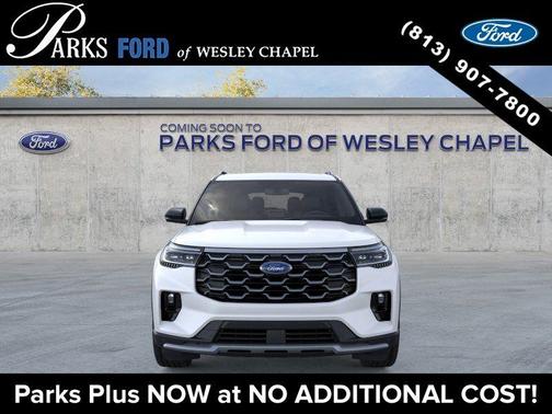 Star White 2026 Ford Explorer Platinum