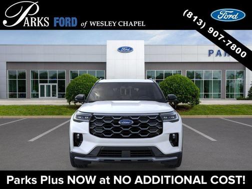 Star White 2026 Ford Explorer Platinum