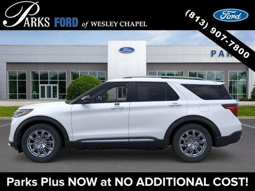 Star White 2026 Ford Explorer Platinum