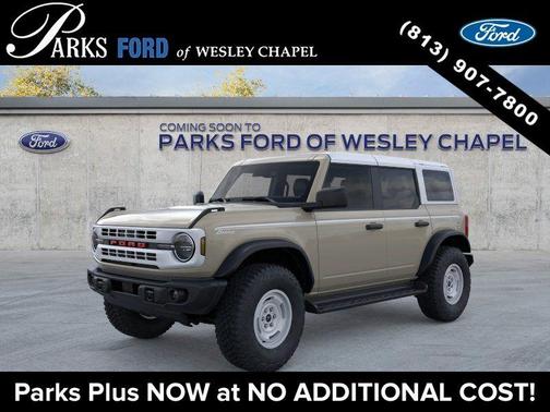 Desert Sand 2026 Ford Bronco Heritage Edition