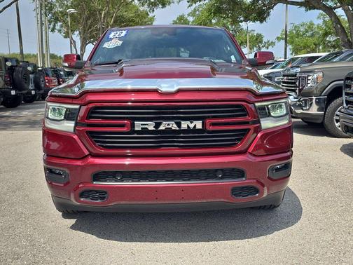 Delmonico Red Pearlcoat 2022 RAM 1500 Laramie