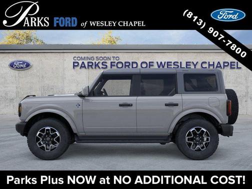 Avalanche Gray 2026 Ford Bronco Outer Banks