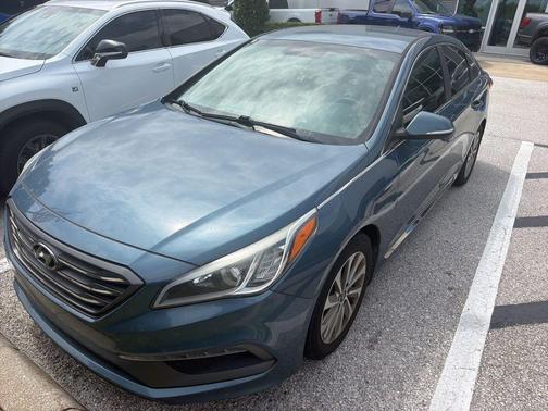 Nouveau Blue 2017 Hyundai SONATA Sport