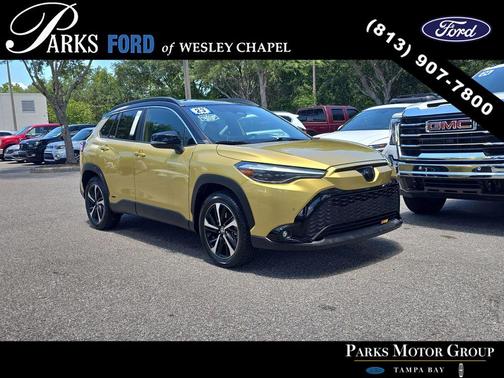 Jet Black 2023 Toyota Corolla Cross Hybrid XSE