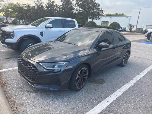 Manhattan Gray Metallic 2025 Audi A3 2.0T Premium