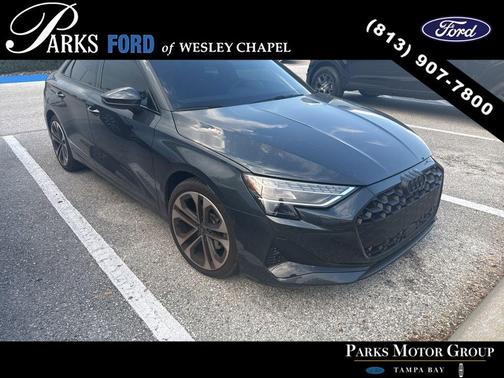 Manhattan Gray Metallic 2025 Audi A3 2.0T Premium