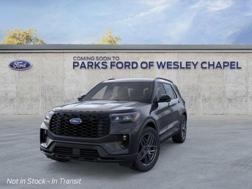 Agate Black Metallic 2026 Ford Explorer ST-Line