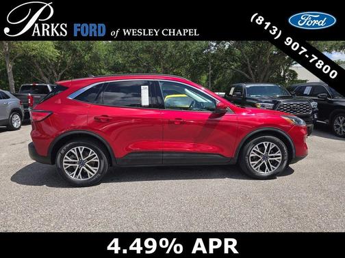 Rapid Red Metallic Tinted Clearcoat 2021 Ford Escape SEL
