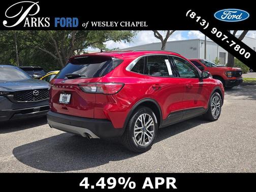 Rapid Red Metallic Tinted Clearcoat 2021 Ford Escape SEL