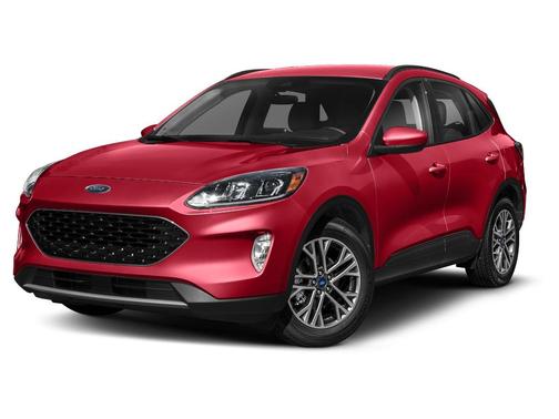 Rapid Red Metallic Tinted Clearcoat 2021 Ford Escape SEL
