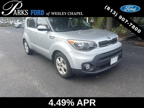 Bright Silver 2019 Kia Soul Base