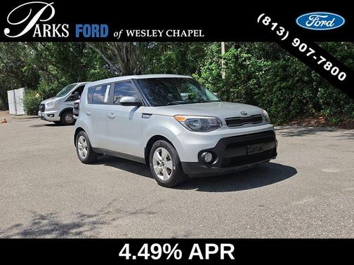 Bright Silver 2019 Kia Soul Base