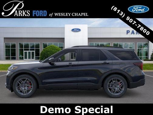 Agate Black Metallic 2026 Ford Explorer ST