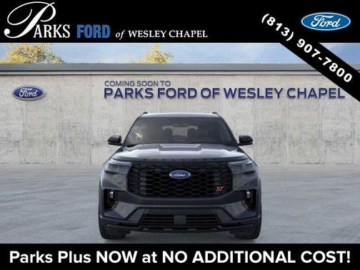 Agate Black Metallic 2026 Ford Explorer ST