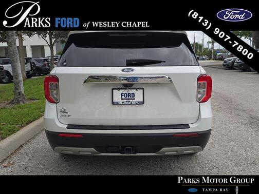 Star White 2021 Ford Explorer XLT