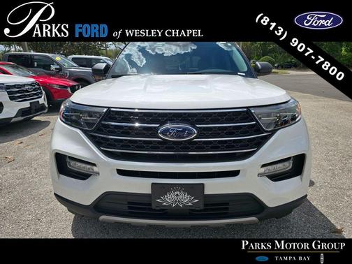 Star White 2021 Ford Explorer XLT