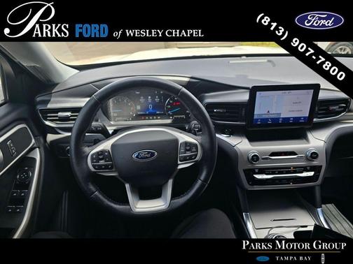 Star White 2021 Ford Explorer XLT