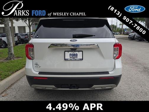 Star White 2021 Ford Explorer XLT