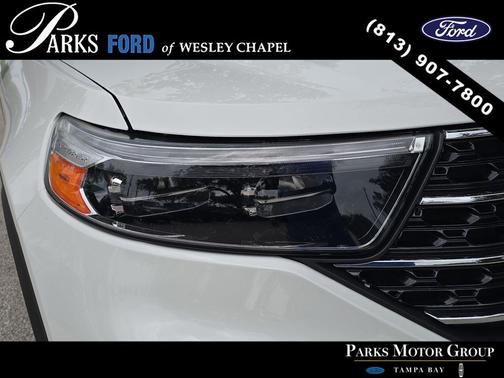 Star White 2021 Ford Explorer XLT