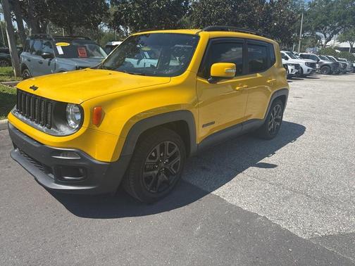 Solar Yellow 2017 Jeep Renegade Altitude