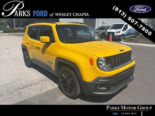 Solar Yellow 2017 Jeep Renegade Altitude