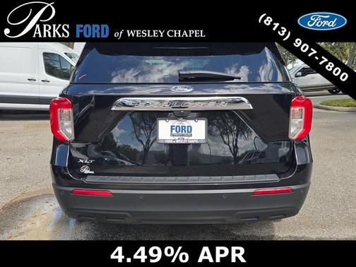 Black Metallic 2024 Ford Explorer XLT