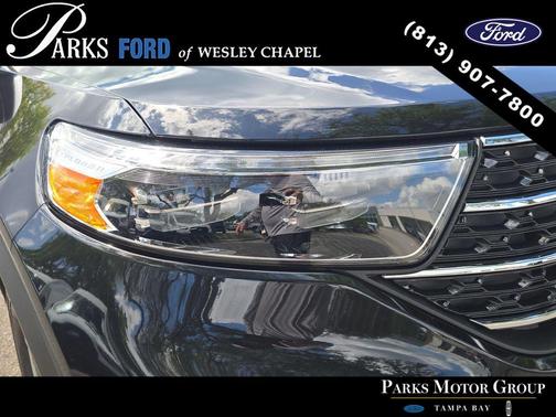 Agate Black Metallic 2024 Ford Explorer XLT