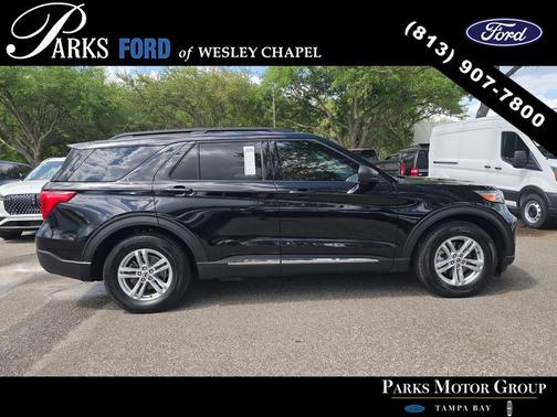 Agate Black Metallic 2024 Ford Explorer XLT