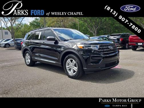 Agate Black Metallic 2024 Ford Explorer XLT