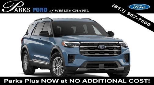 Vapor Blue Metallic 2026 Ford Explorer Active