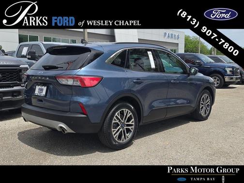 Blue Metallic 2020 Ford Escape SEL