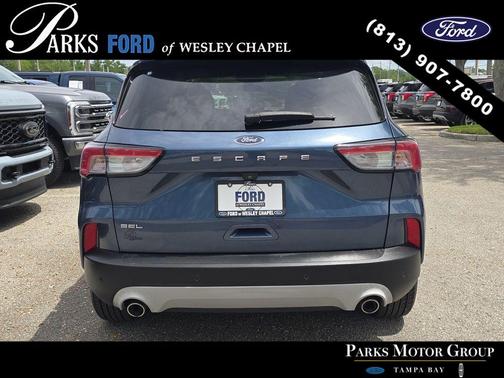 Blue Metallic 2020 Ford Escape SEL