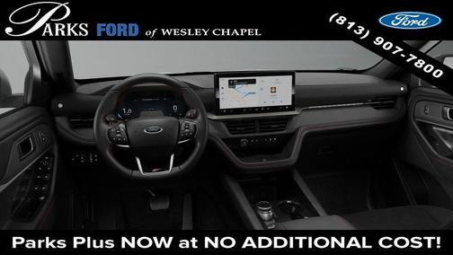 Rapid Red Metallic Tinted Clearcoat 2026 Ford Explorer ST