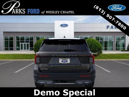 Agate Black Metallic 2026 Ford Explorer Active