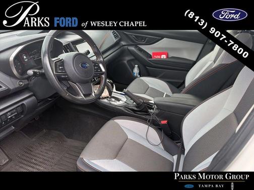 Crystal White Pearl 2021 Subaru Crosstrek Premium
