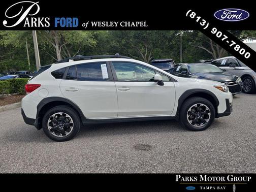 Crystal White Pearl 2021 Subaru Crosstrek Premium