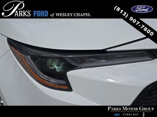 White 2022 Toyota Corolla LE