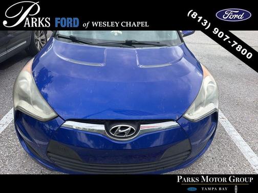 Marathon Blue Pearl 2014 Hyundai Veloster Base