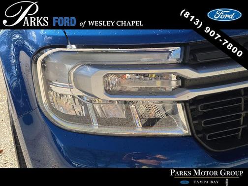 Atlas Blue Metallic 2023 Ford Maverick Lariat