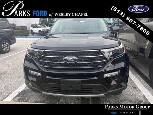 Black Metallic 2023 Ford Explorer XLT