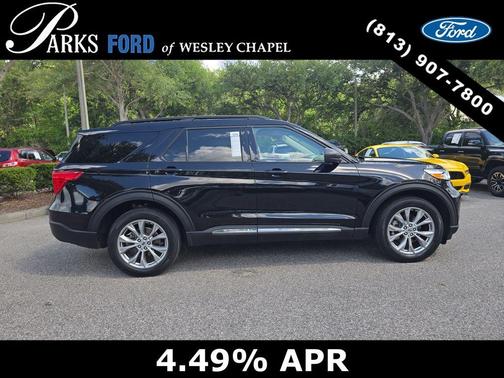 Black Metallic 2023 Ford Explorer XLT