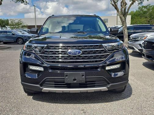 Black Metallic 2023 Ford Explorer XLT