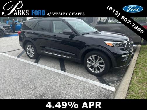 Black Metallic 2023 Ford Explorer XLT