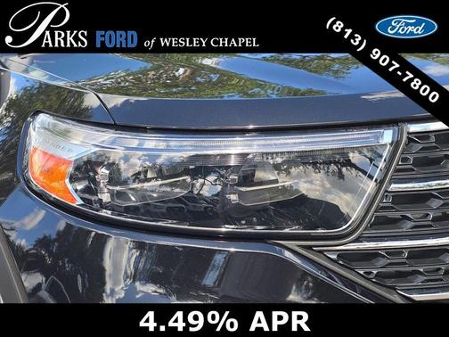Black Metallic 2023 Ford Explorer XLT
